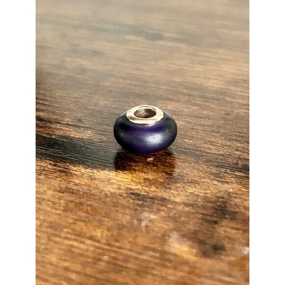 Pandora Rose Gold Purple Murano Charm - Picture 3 of 3